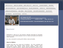 Tablet Screenshot of drjoelsussman.com